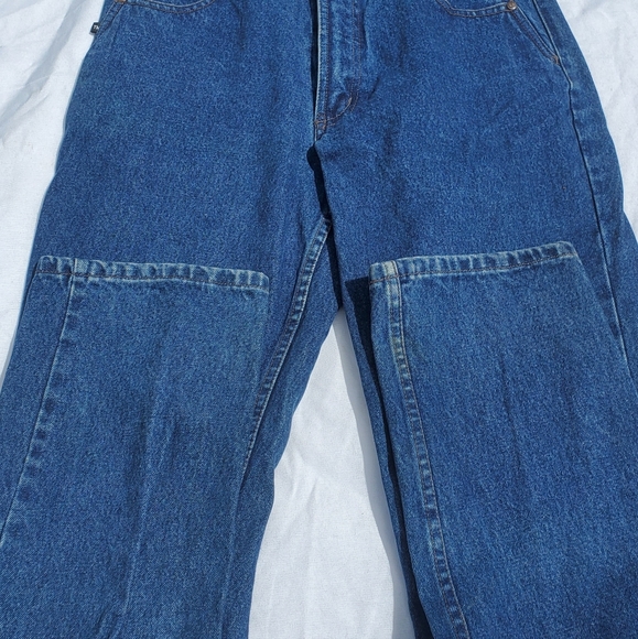Vintage Posted Relaxed Denim Jeans - Picture 7 of 10